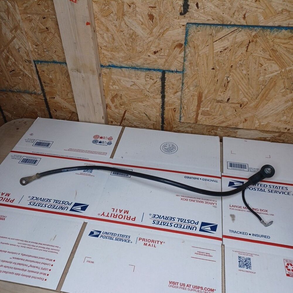 OEM 1988 - 1995 GMC CHEVROLET PICKUP TRUCK 1500 SUBURBAN NEGATIVE BATTERY CABLE - Picture 1 of 7
